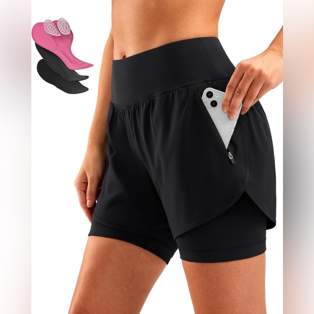 Women's Mountain Bike Shorts | Padded Cycling | black | XL